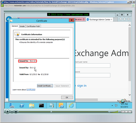 Upcomming Screencast: Exchange 2013 Initial Configuration